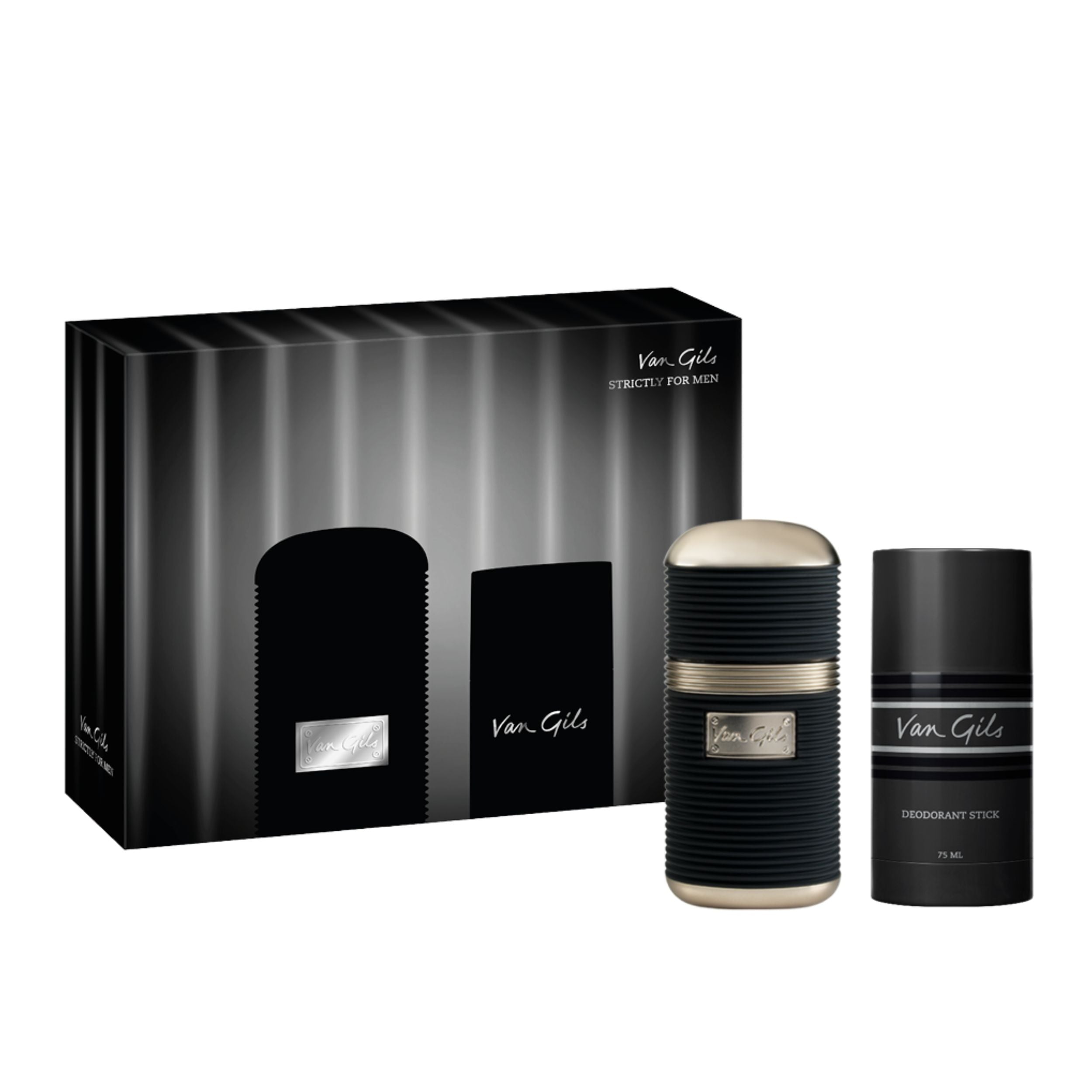 Van Gils Strictly For Men Sæt Edt 30 Ml   Deo Stick 75 Ml Gavesæt