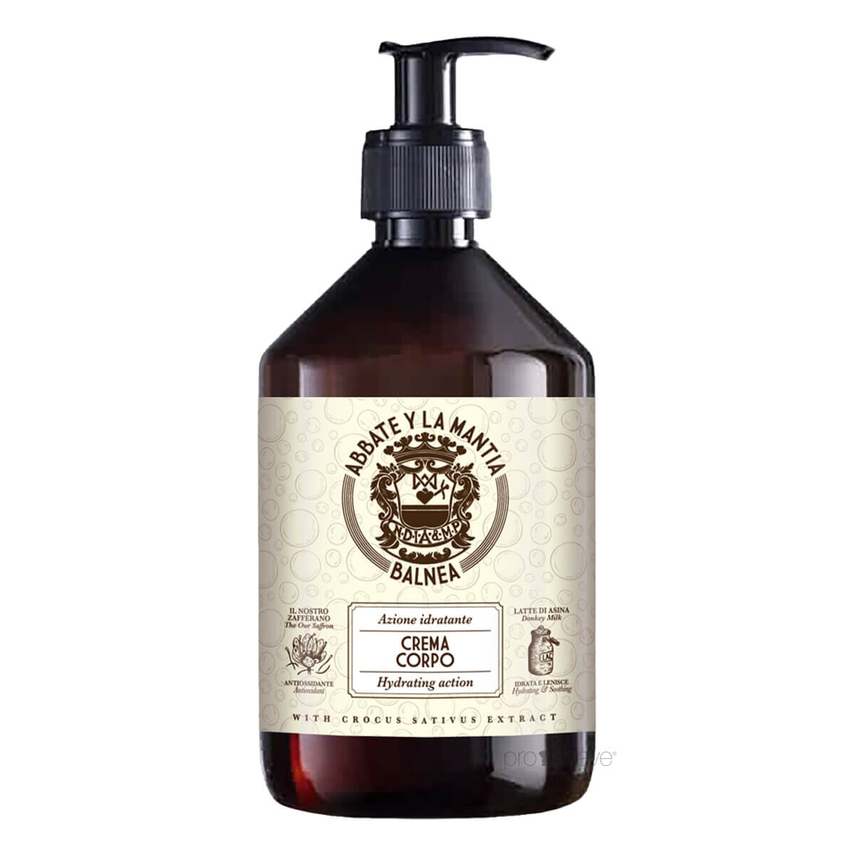 Abbate Y La Mantia Body Creme  Kvinder  500 Ml