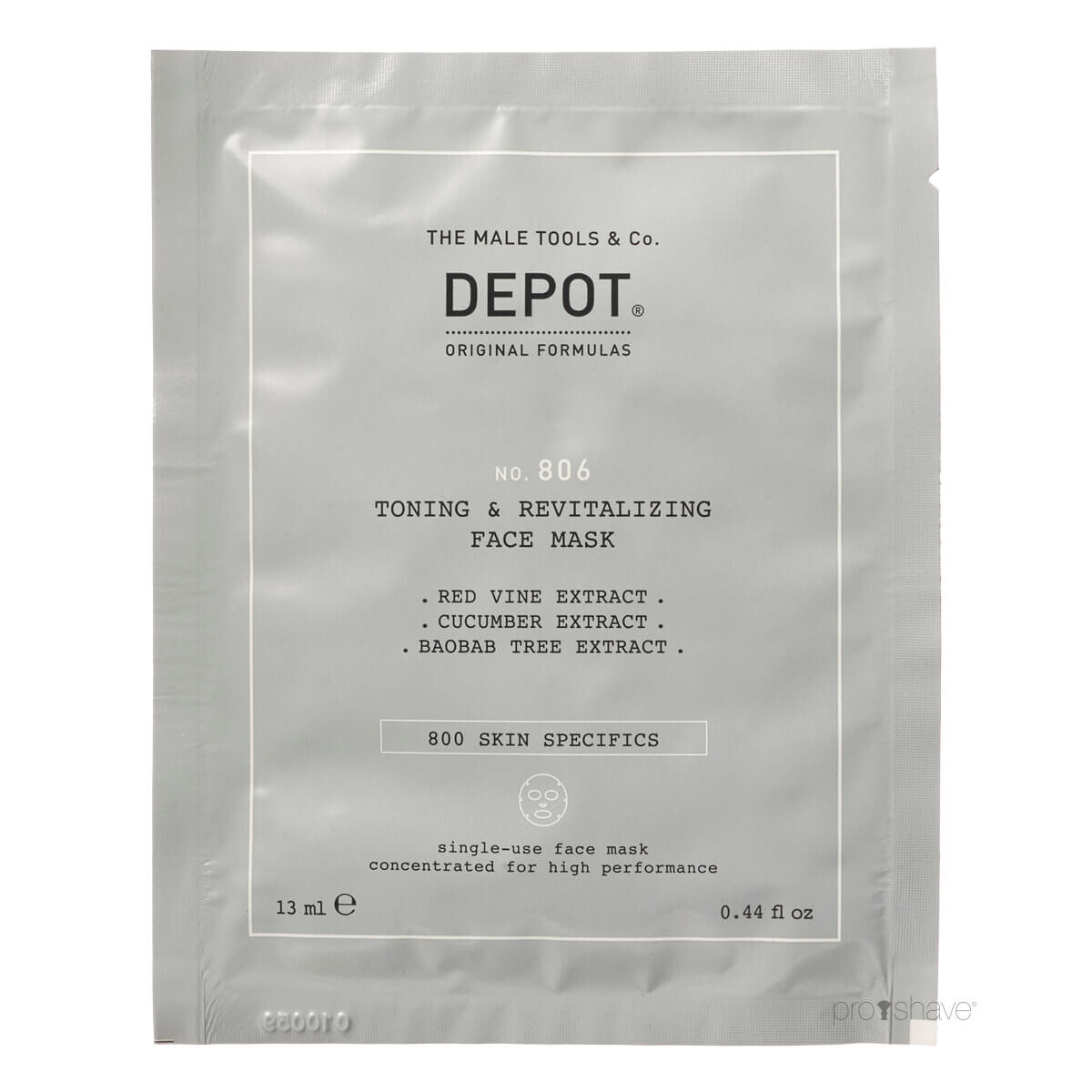 Depot Toning   Revitalizing Face Mask  No  806  1 Stk