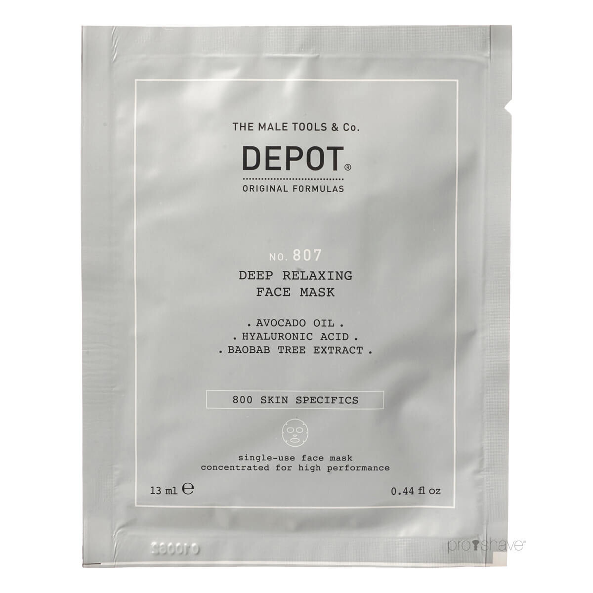 Depot Deep Relaxing Face Mask  No  807  1 Stk