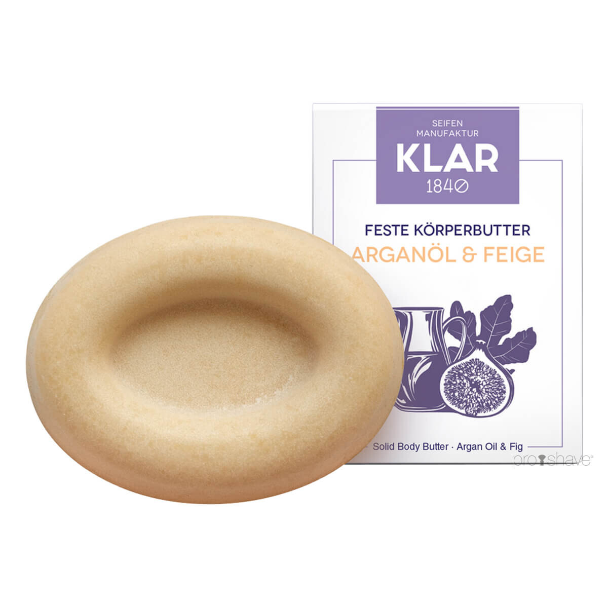 Klar Seifen Body Butter  Argan Olie   Figen  60 Gr