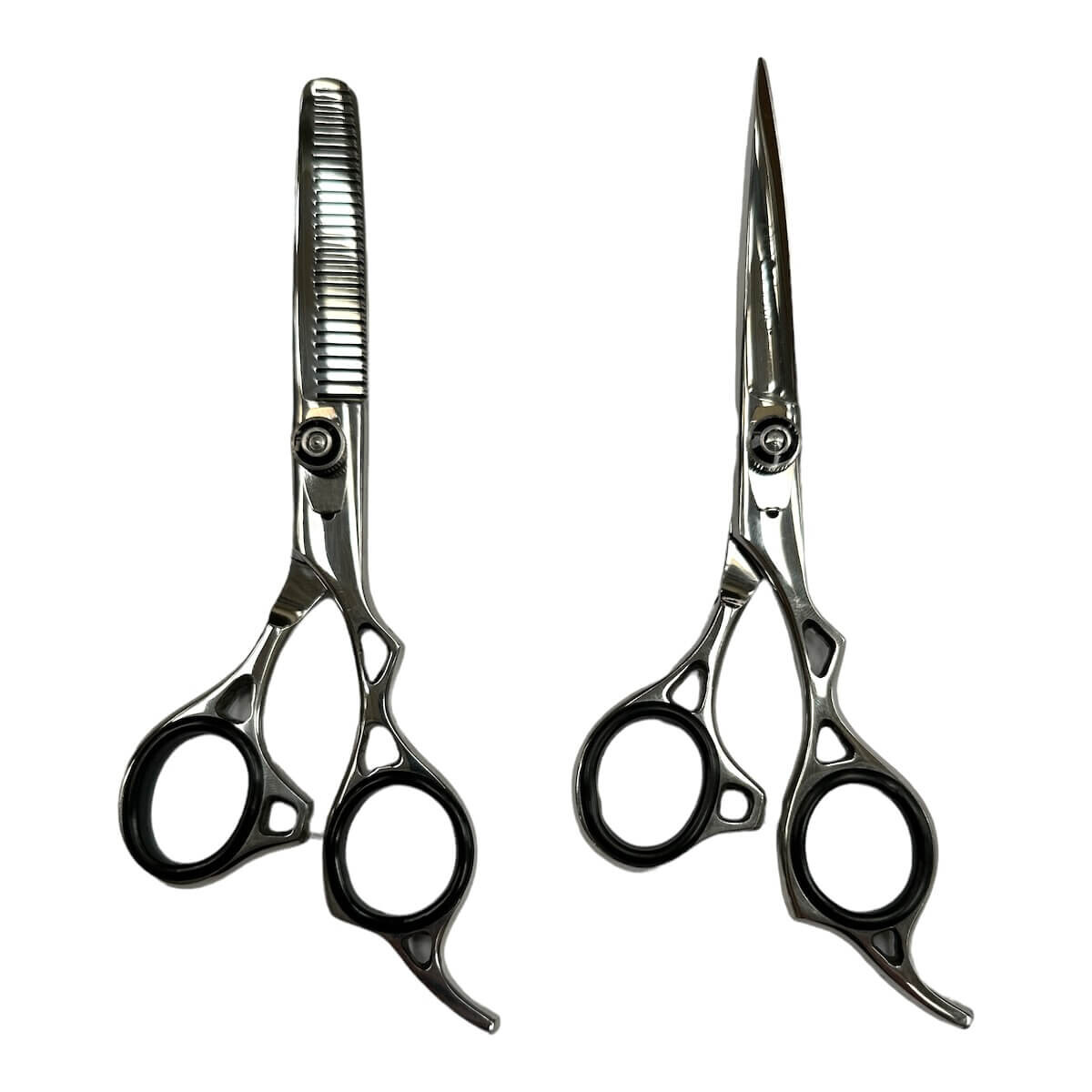 Proshave Frisørsakse  Sæt Med Frisørsaks Og Udtyndningssaks  Chrome