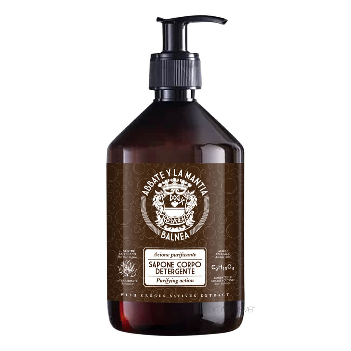 Abbate Y La Mantia Flydende Sæbe  Mænd  500 Ml