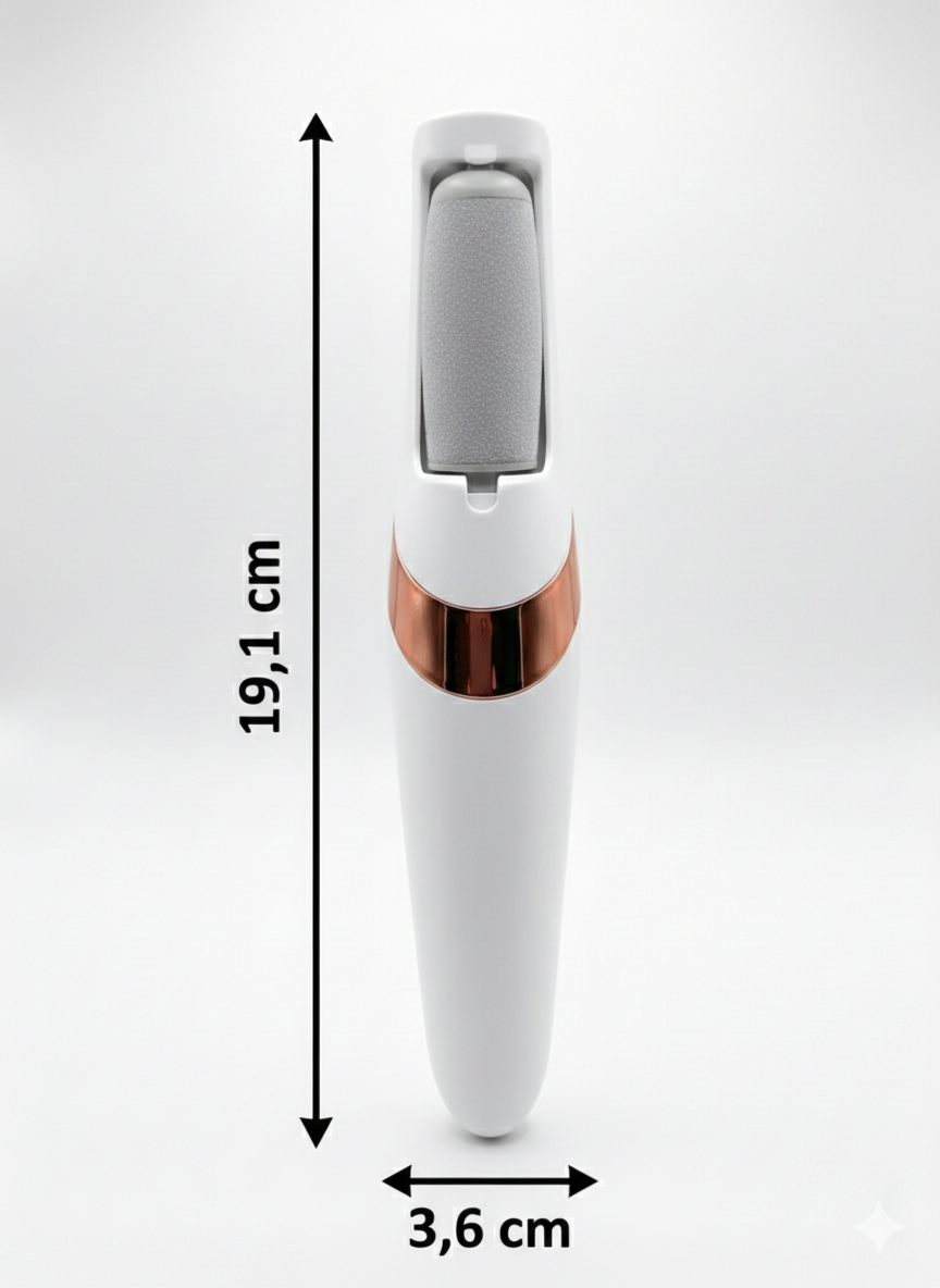 Elektrisk Fodfil Hvid