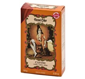 Henna Hårfarve Pulver Kobber  100g