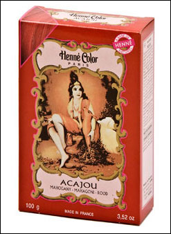 Henna Hårfarve Pulver Mahogni  100g